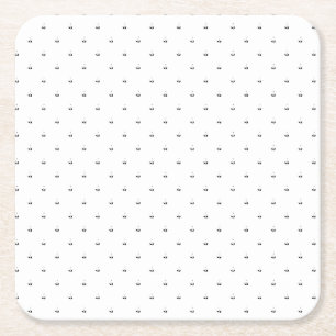 Line Art, White Lilac Paper Untersetzer