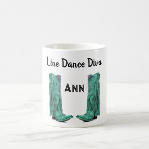 Line Dance Diva Tasse