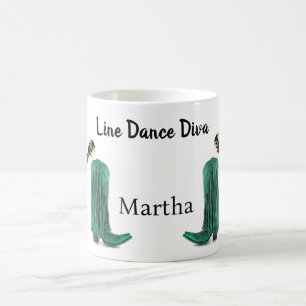 Line Dance Diva Tasse