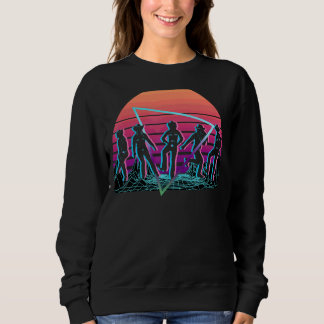 Line Dance Line Dancing Retro Sweatshirt
