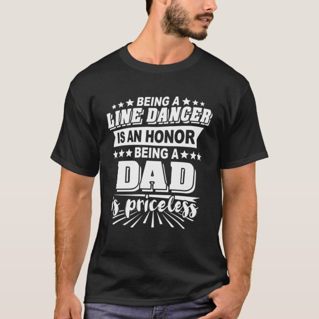 Line Dancer Father Line Dancing 2 T-Shirt (Vorderseite)