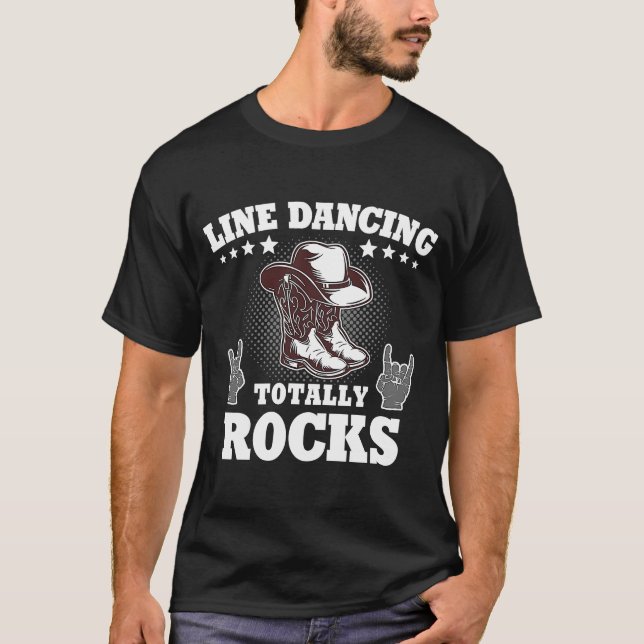 Line Dancer Line Dancer Line Dance 1 T-Shirt (Vorderseite)