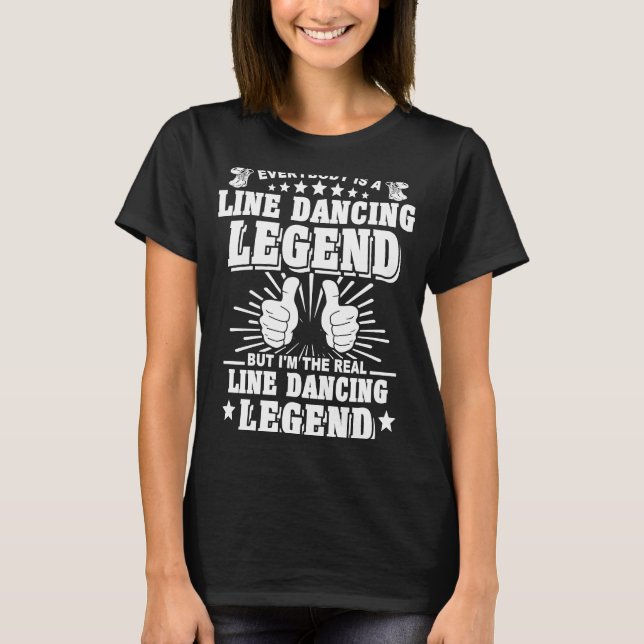 Line Dancer Line Dancing Line Dance 5 T-Shirt (Vorderseite)