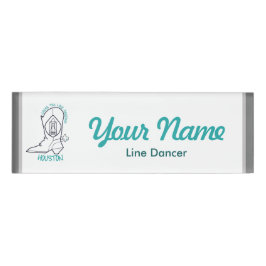 Line Dancer Name Tag Namenschild