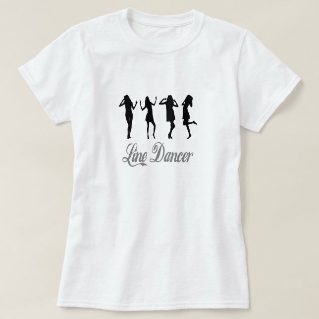 Line Dancer T-Shirt (Design vorne)