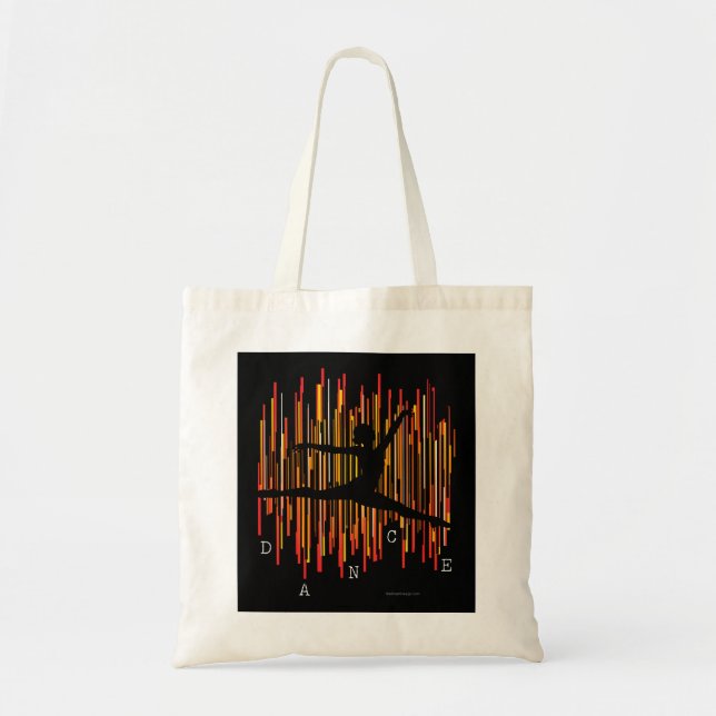 Line Dancer (v3) Tote Bag Tragetasche (Vorne)