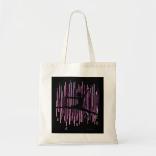 Line Dancer (v4) Tote Bag Tragetasche
