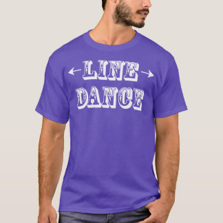 Line Dancing Country Western Musikgeschenk 2 T-Shirt