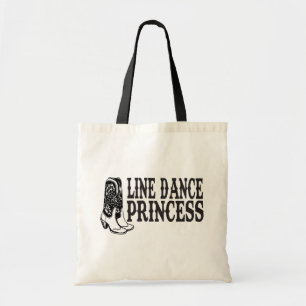 Line-Dancing-Cowboy-Stiefel Cowgirl Country-Musik Tragetasche