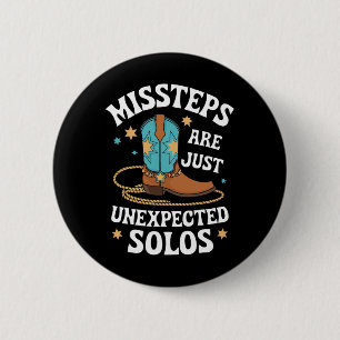 Line Dancing MisSteps sind nur unerwartet Solos Li Button