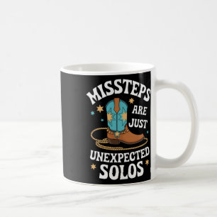 Line Dancing MisSteps sind nur unerwartet Solos Li Kaffeetasse