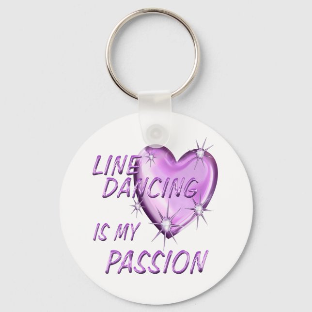 LINE DANCING PASSION SCHLÜSSELANHÄNGER (Vorderseite)