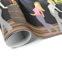 Line Dancing Women mit Vorsicht signieren