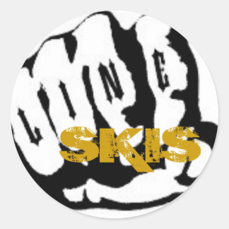 Line_FIST_Logo, SKIS Runder Aufkleber