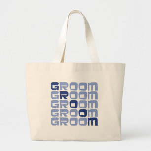 Line Groom Geschenke Jumbo Stoffbeutel