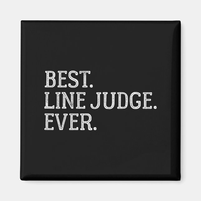 Line Judge Ever Funny Volleyball Ideas  Magnet (Vorne)