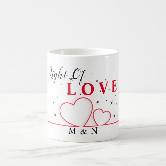 Line of Hearts Light of Love Kaffeetasse (Mittel)