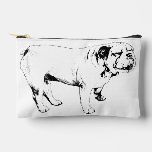 Line-Reiz tragen, Bulldogge Zubehörtasche