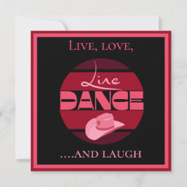 Line Tanz tanzen rosa Tänzerin Geschenk