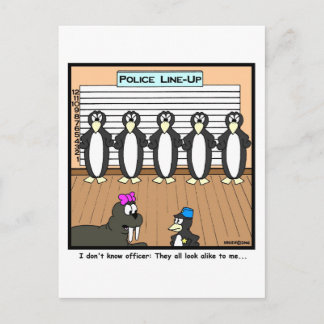 Line-up Postkarte