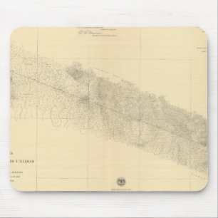 Linea Divisoria Entre Mexiko 9 Mousepad