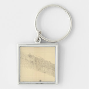 Linea Divisoria Entre Mexiko 9 Schlüsselanhänger