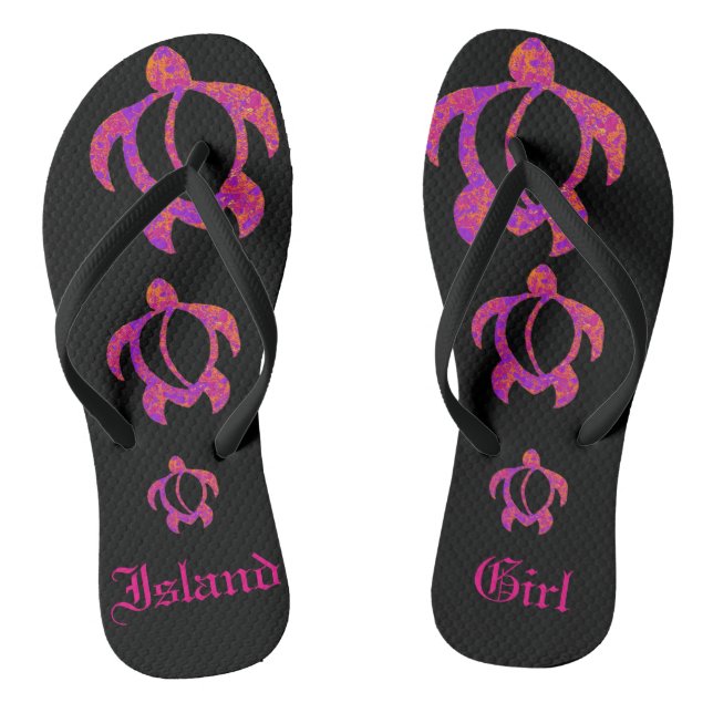 LineA Island Girl Honu Flip Flops (Fußbett)
