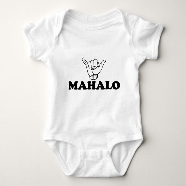 LineA Mahalo Baby Strampler (Vorderseite)