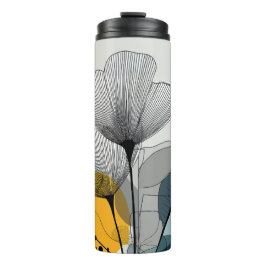 Linear Bloom Thermal Tumbler Thermosbecher