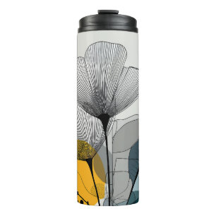 Linear Bloom Thermal Tumbler Thermosbecher