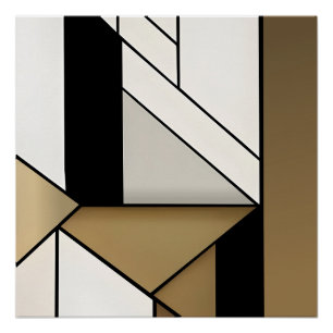 Lineare Geometrie Poster