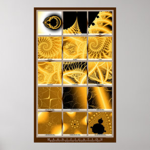 Lineare Wiedergabe - Orange Poster