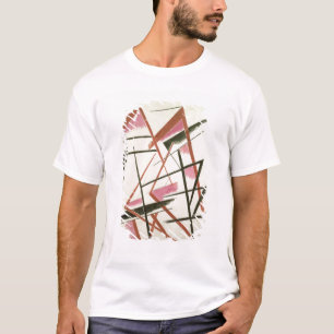 Linearer Bau, c.1921 (Gouache auf Papier) T-Shirt