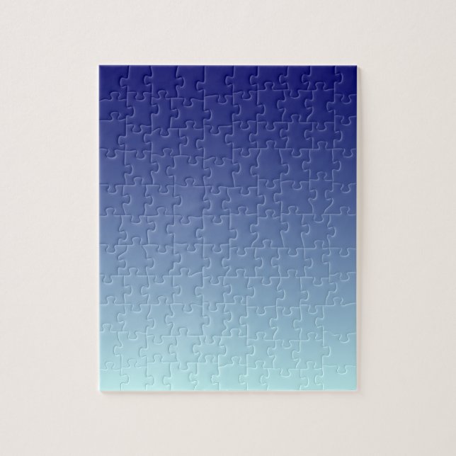 Linearer Steigungs-Himmel CCFFFF-000066 Puzzle (Vertikal)