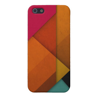 lineares geometrisches der bunten abstrakten retro iPhone 5 case