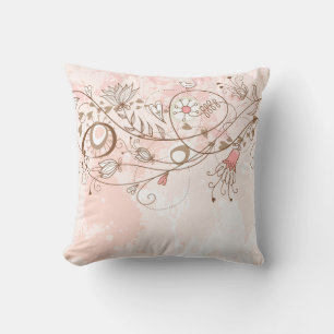 Lineart Blume Vines American MoJo Pill Kissen