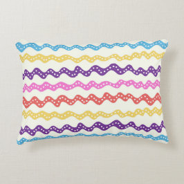 Lineas multicolores dekokissen