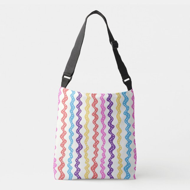 Lineas multicolores tragetaschen mit langen trägern (Vorderseite)
