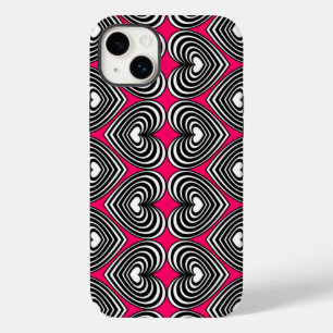 Lined Hearts Case-Mate iPhone 14 Plus Hülle