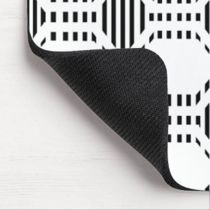 Lined Hexagons Mousepad