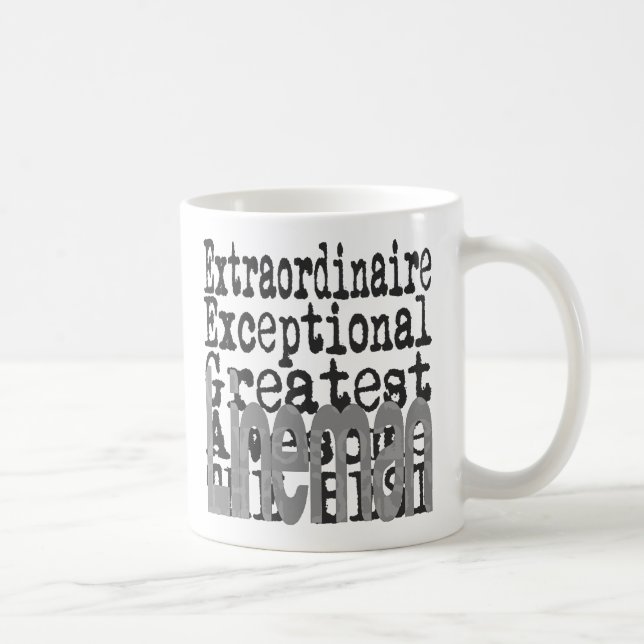 Lineman Extraordinaire Kaffeetasse (Rechts)