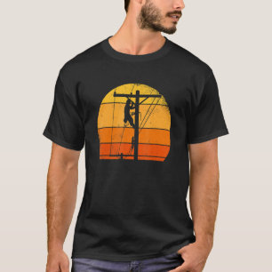 Lineman für Elektrotechnik und Lineworker 1 T-Shirt