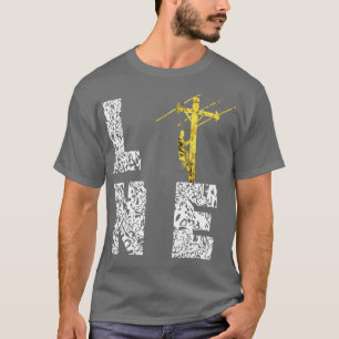 Lineman Linesman Electric Cable Lines Lineworker T-Shirt