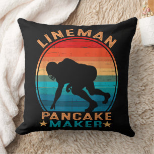 Lineman Pancake Maker - Amerikanischer Football Kissen