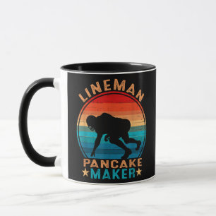 Lineman Pfannkuchen-Macher - American Football Tasse