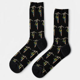 Lineman Stickman Socken