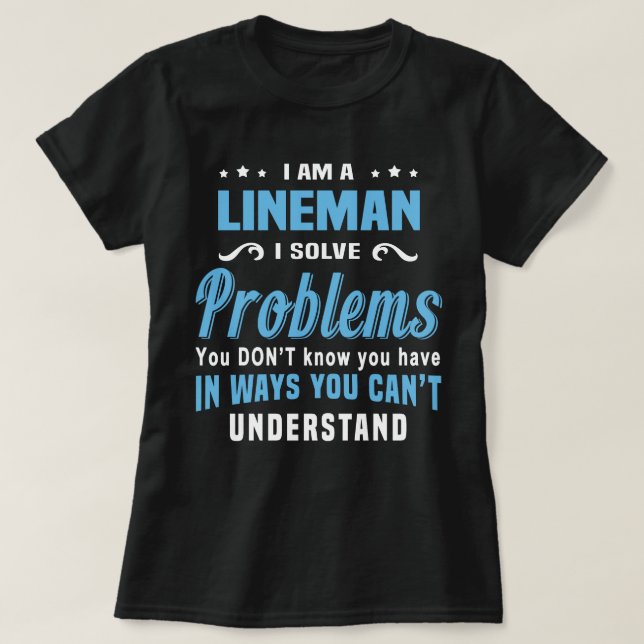Lineman T-Shirt (Design vorne)