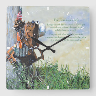 Linemans Uhr des Lebens