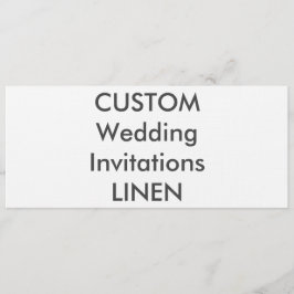 LINEN 100lb 9,25" x 4" Einladungen zur Hochzeit