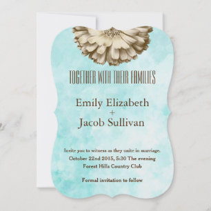 Linen Daisy Lime Green Nature Einladung zur Hochze